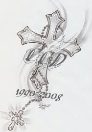 Anchor With Rosary Beads Tattoo Google Search Rosary Bead Tattoo Tattoos For Guys Memorial Tattoos
