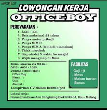 Lowongan kerja tukang kebun di semarang. Dau Malang Kabupaten Atmago
