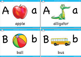 Alphabet Vocabulary Flashcards Set 1 Speaking Games