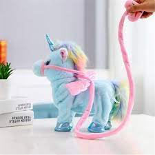 Walking Unicorn Plush Toy Unicorn Toys Unicorn Doll Soft Stuffed Animals