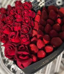 A wild and explosive arrangement for those looking. Fruit Wih And Christmas Image 6695449 On Favim Com