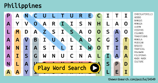 Tagalog speaker — puzzles crossword clue we have found 1 answer (s) for the clue „tagalog speaker. Philippines Word Search