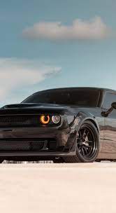 1440x2630 Dodge Challenger Srt 2019 Black Car Wallpaper Dodge Challenger Srt Dodge Challenger Challenger Srt