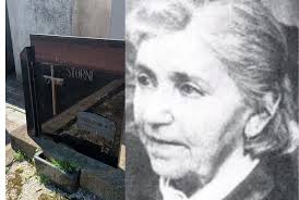 El Blog de Pablo Di Tomaso: LA TUMBA DE PAULINA MARTIGNONI, LA MADRE DE  ALFONSINA STORNI, EN EL SILENCIO DEL CEMENTERIO CAÑADENSE.