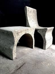 Concrete Chairs And Table Concrete Chair Expanding Foam