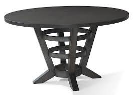 Bracing connects the legs and adds an extra layer of. Music City Hello I M Gone 54 Round Dining Table Slate Finish Squan Furniture
