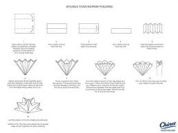 Napkin Fold Template How To Make A Double Star Napkin Fold Star Napkin Folding Napkin Folding Creative Napkin Fold