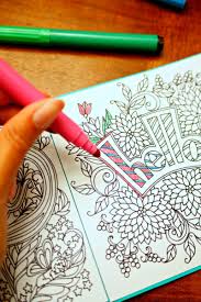 Sub out the imagery with your graphics or photos. Diy Adult Coloring Book Jordan S Easy Entertaining
