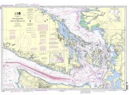 noaa chart 18400 strait of georgia and strait of juan de fuca