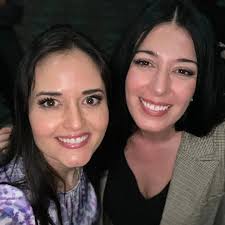 It was our 9th wedding anniversary last night! 🍾🎉 I feel so lucky to be  married to this wonderful human! 💕💕💕 Do you like our matching purple  attire? 😁 . . And