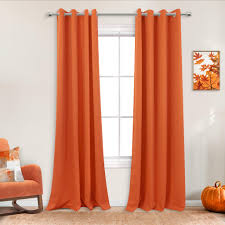 Amazon.com: Mrs.Naturall Orange Curtains 84 Inch Length 2 Panels Set for  Living Room,Fall Halloween Decor Blackout Room Darkening Curtains 84 Inches  Long for Bedroom,Pumpkin Autumn Home Decoration : Home & Kitchen