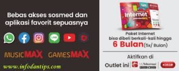 Kartu perdana internet tri 3 kuota data 3 three aon 10 gb 1 tahun Mengenal Paket Internet Telkomsel Unlimitedmax