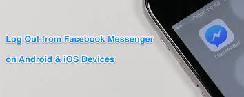 Choose on 'log out' option. How To Log Out Of Facebook Messenger On Ios Android