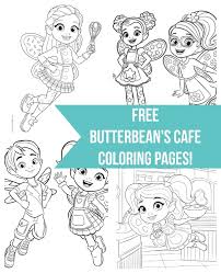 Coloring pages of animation movies, tv and animated books characters. Butterbean Cafe Colouring Pages Cadtqs
