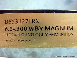 Weatherby Mark V Accumark 6 5 300 Weatherby Magnum Bolt