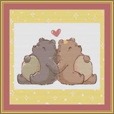 Maybe you would like to learn more about one of these? Cute Bears Cross Stitch Pattern Avaloncrossstitch Cross Stitch Pattern Cute Bears This Cross