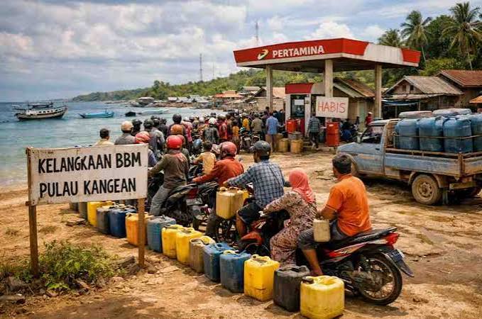 BBM Langka, Masyarakat Kangean Menjerit Harga Pertalite Eceran Tembus Rp 30 Ribu Per Botol | SIGAP88