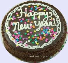 Happy New Year Cakes New Year Avurudu Chocolate Cake 2lb New Year S Cake Cake Food