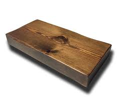 Well, the answer to this question mainly lies in the brackets you choose. Slim Floating Shelves Reclaimed Solid Wood Rustic Wall Shelf In Dark Oak Finish 6 5 Inch Depth X 1 Ft Long Perfect For Living Room Kitchen Bathroom Office Buy Online In Bahamas At