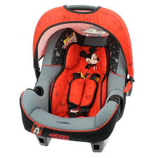 Disney Mickey Mouse Luxe Beone Infant Carrier Baby Car Seat Carseat 0 13kg 2015 With Images Baby Car Seats Car Seats Baby Mouse