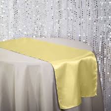14 X 108 In Satin Table Runner Gold Table Runners Wedding Table Runners Wedding Table