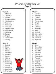 Scholastic has hundreds of printable 3rd grade spelling worksheets to provide creative, new ways to teach kids, spelling for diverse topics, sight words scholastic teachables (formerly scholastic printables) offers more than 450 third grade spelling worksheets that help kids master fundamental. 3rd Grade Spelling Worksheets 6th Grade Spelling List Freebie By 2cute Classrooms Printable Worksheets