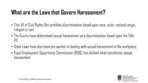 Sexual Harassment In The Restaurant Industry Ppt Download