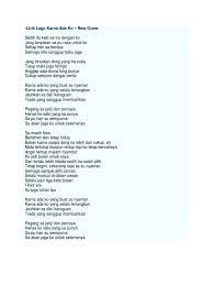 D a ko sa pu bahagia. Chord Karna Ada Ko Yang Buat Sa Nyaman