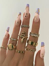 Share them with your friends now! 20 Stylish Gold Nail Design Ideas For 2021 The Trend Spotter