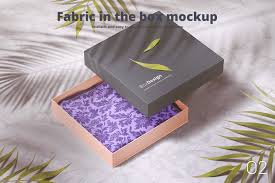 Download on your photos, psd, icons or vectors of box mockup. Fabric In The Box Mockup Creative Photoshop Templates Creative Market
