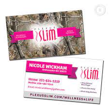 2 x 3.5 (16 point card stock). Plexus Slim Business Cards On Behance