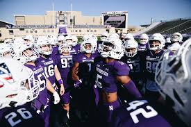 Northwestern quarterback kain colter, right, speaks while college athletes players association president ramogi huma listens. No 23 Northwestern Set For B1g West Battle At Purdue Northwestern University Athletics