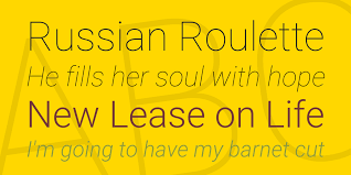 Roboto Font Family 1001 Fonts
