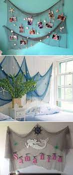There Are Many Ways To Turn Your Ordinary Room Into A More Stunning And Fascinating Room Check Out T Beach Themed Bedroom Mermaid Decor Bedroom Bedroom Themes