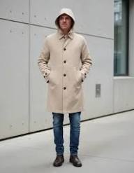 Piloto Trench Hombre Vestirmas Vestir Saco Repelente Lluvia | Envío gratis
