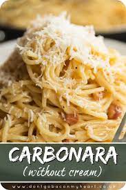 Here I Ll Show You How To Make A Classic Carbonara That S Creamy But Doesn T Use Cream With A Few Simp Quick Pasta Recipes Healthy Recipes Easy Pasta Recipes