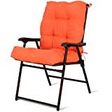 The chair has a similar style with four legs. Giantex Indoor Outdoor High Back Chair Cushion Wicker Loveseat Cushion Soft Tufted Pillow Spring Summer Seasonal Replacement Cushions Cushion For Swing Glider Seat Lounger Buy Online In Botswana At Botswana Desertcart Com Productid 122627031