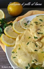 Scaloppine Di Pollo Al Limone Rita S Kitchen
