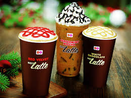 Red Velvet Peppermint Mocha Or White Chocolate Which Holiday Latte Are You Craving Dunkin Donuts Duncan Donuts Dunkin