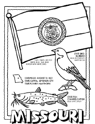 Missouri Coloring Page From Crayola You Can Print This But There S Also A Color Online Option Flag Coloring Pages Free Coloring Pages Kansas State Flag