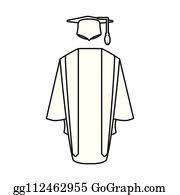 6675x4570 graduation clip art borders graduation cap and diploma. Graduation Gown Clip Art Royalty Free Gograph