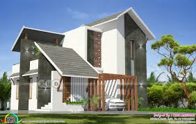 Gallery of kerala home design, floor plans, elevations, interiors designs and other house related products. Mixed Roof Modern Contemporary 1200 Sq Ft Kerala Home Design And Floor Plans 8000 Houses