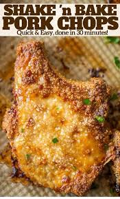 Shake And Bake Pork Chops Recipe Shake And Bake Pork Pork Chop Dinner Pork Chop Recipes Crockpot
