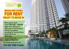 The road is impassable on friday evenings when the night market is in. Condo For Rent At Desa Green Serviced Apartments Taman Desa For Rm 1 200 By Freddie Lee Durianproperty