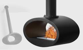 Livraison gratuite et rapide, 3x sans frais. Cheminee Suspendue Bio Ethanol Ellipse