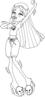 Lagoona Blue Dead Tired Monster High Coloring Page Fotos De Emoji Dibujos Emoji