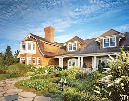 Hamptons shingle style house plans. 26 Beautiful And Beachy Shingle Style Homes Architectural Digest