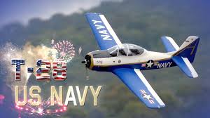 The model consists of a hip (polystrene) fuselage which is strong and durable, spray painted to a very high standard. Durafly T 28 Trojan Naval Aviation Centennial Edition 1100mm 43 Pnf Hobbyking