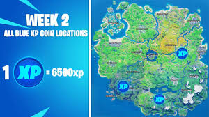 That's all of the fortnite week 7 xp coins locations for chapter 2 season 4. All 3 Blue Xp Coin Locations Blue Xp Coins Week 2 Fortnite Chapter 2 Season 4 Youtube