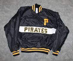 Vintage 80s 90s Clothing Mlb Pittsburgh Pirates Baseball Men Etsy Pullover Windbreaker Half Zip Pullover Windbreaker Jacket